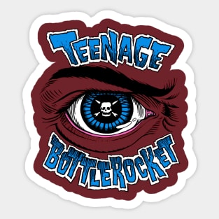 Eyes Devil rocket Sticker